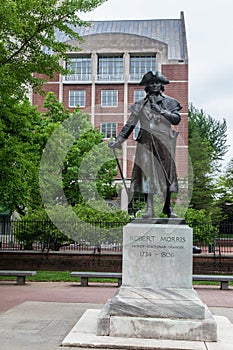 Robert Morris Monument Philadelphia photo