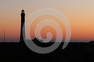 Robert Moses Fire Island Light house at sunrise 1