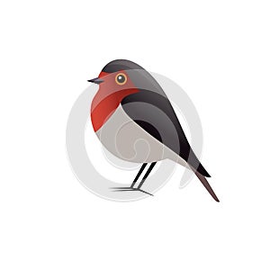 Robin Bird Vector Clipart