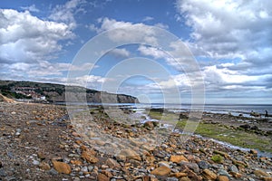 Robin Hoods Bay Beach, Yorkshire, England