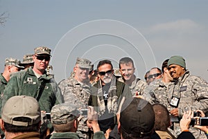 Robin Williams with the Troops