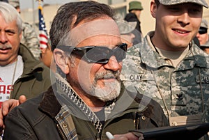 Robin Williams with the Troops
