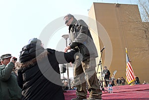 Robin Williams with the Troops