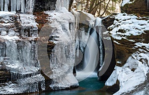 Robinson Falls, near Hocking Hills, Ohio