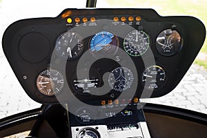 Robinson R44 - Instrument Panel photo