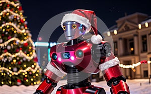 Robo-Santa Bringing Techno-Cheer to Christmas