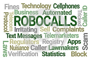 Robocalls Word Cloud
