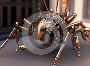 The robospider - AI generated artwork