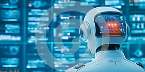 Robot AI Artificial Intelligence Data Tech Cyber Machine Learning photo