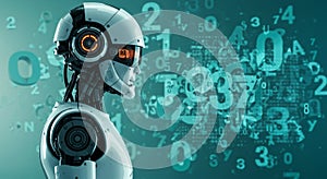Robot AI artificial intelligence data technology machine learning science image
