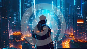 robot androit pilot of the spaceship of the future