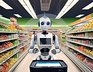 Robot Assistant Shopping