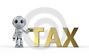 Robot calculate tax