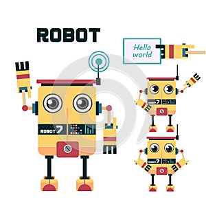 Robot character design