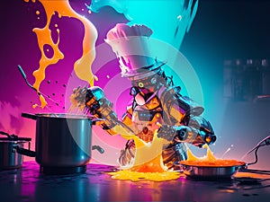 Robot Cooking in the Kitchen