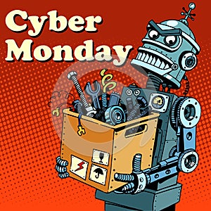 Robot Cyber Monday gadgets and electronics photo