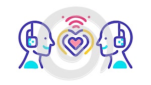 Robot Data Processing Vector, AI Artificial Intelligence Technology Analytics. vector design Generative AI