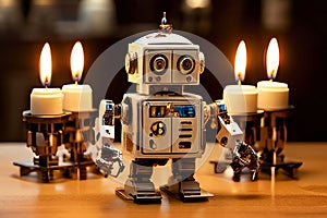 a robot designed to spin dreidels with precision and speed roduc