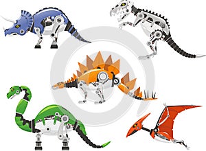 Robot dinosaur set