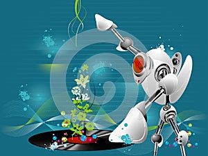 Robot dj