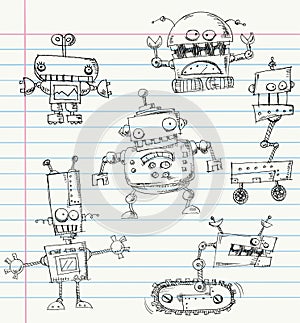 Robot doodles