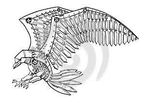 Robot eagle