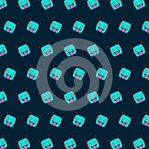 Robot - emoji pattern 37 photo