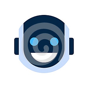 Robot Face Icon Smiling Face Laugh Emotion Robotic Emoji