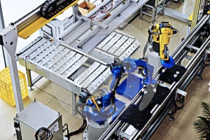 Robot factory photo