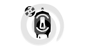 Robot Future Electronic Equipment glyph icon animation