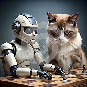 Robot Gambit: Outwitting a Grumpy Cat
