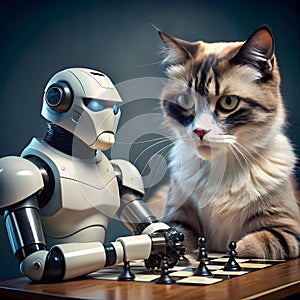 Robot Gambit: Outwitting a Grumpy Cat