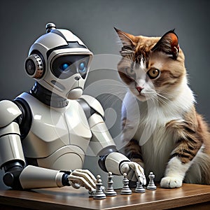 Robot Gambit: Outwitting a Grumpy Cat