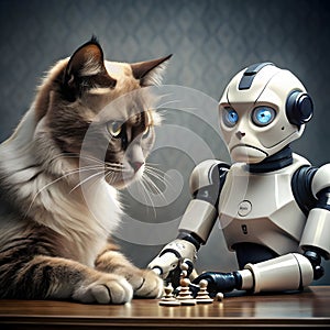 Robot Gambit: Outwitting a Grumpy Cat