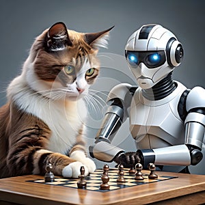 Robot Gambit: Outwitting a Grumpy Cat