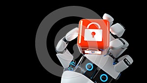 Robot Hand Cube DLock