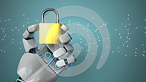Robot Hand DLock, Network Security