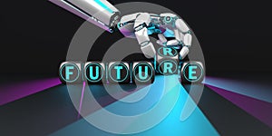 Robot Hand Future Light