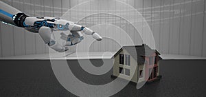 Robot Hand House