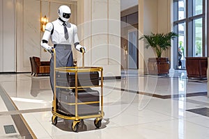 Robot hotel services