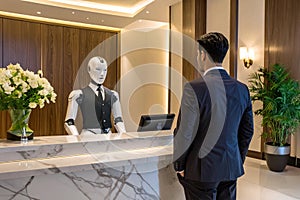 Robot hotel services