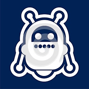 Robot icons - Illustration