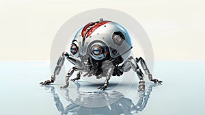 A robot insect, beetle.