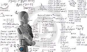 Robot learning or solving problems, artificial intelligence