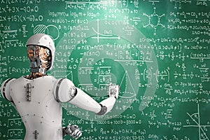 Robot learning or solving problems