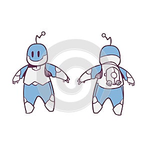 Robot mascot character