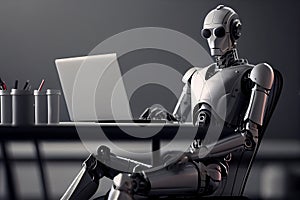 Robot online assistance and machine customers support