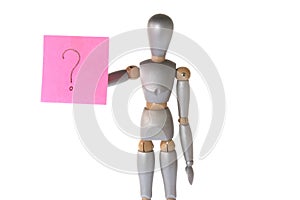 Robot with question mark