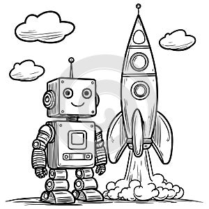 Robot and Rocket Adventure