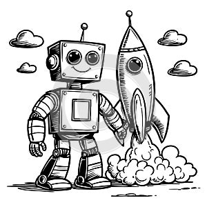 Robot and Rocket Adventure